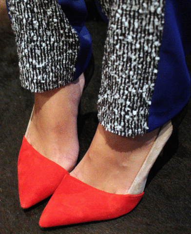 The Olivia Pant - Zara heels 