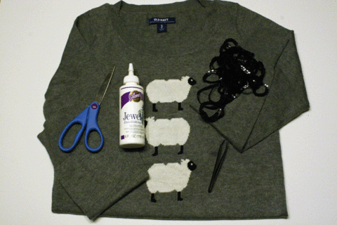 DIY Animal Sweater, Intarsia Sweater, DIY Fashion Sweater