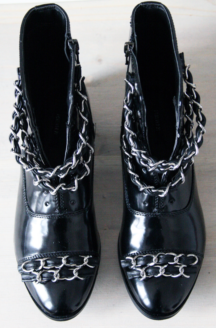 DIY Chanel Chain Boots 9