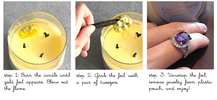 Charmed Aroma Candle Step by Step