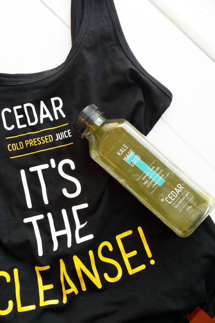 Cedar Juice Cleanse