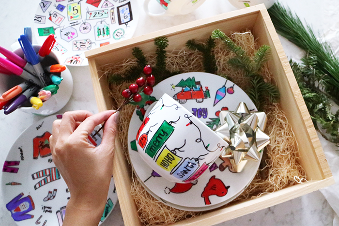 sharpie-color-burst-diy-plates-mugs-holiday-gift